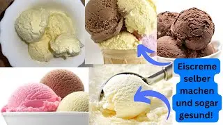 Ice cream with only 4 ingredients! Ketogenic, sugar-free!