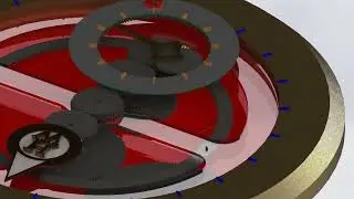 Solidworks - mechanismus #10 - stopwatch