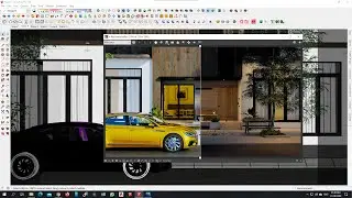 Exterior Rendering Settings in Sketchup + Vray Next Tutorial 005