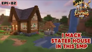 I MACK STARTER HOUSE IN LIVING SMP | LIVING SMP epi-02 | MINECRAFT HINDI | SURVIVAL SMP