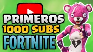 🏆 GROW UP in YOUTUBE playing FORTNITE (How start in Youtube with FORTNITE) ✅ How be Youtuber GAMER