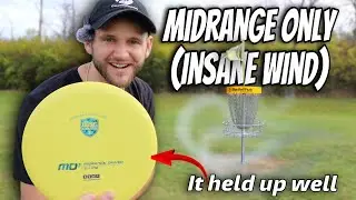 Midrange Vs. Wind // Disc Golf Challenge In Brutal Conditions! // Disc Golf