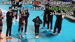 Game '2' Playoff, Adegan utama Megatron(2024.3.24) #여자배구 #volleyball #정관장 #redspark #mega #megawati