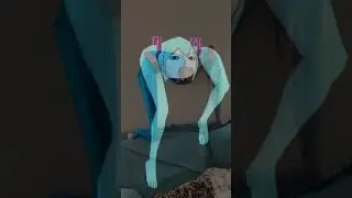 LEG MIKU IS REAL??? #mikucosplay #mikuhat #legmiku
