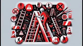 Incidents When Using Ladders and How to Avoid Them. #workplacesafety #safetyguidelines