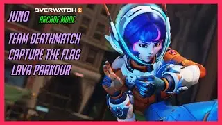 Overwatch 2 - Juno Gameplay | Arcade Mode (Hero Trial)