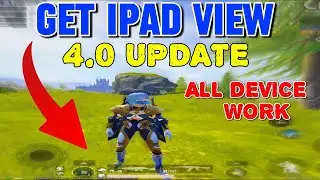 HOW TO GET IPAD VIEW PUBG Mobile in 4.0 UPDATE ✅ | ipad view PUBG Mobile 4.0 | ipad view 4.0