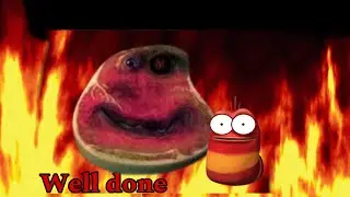 Well done| FNF red larva vs Charlie the steak