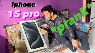 iPhone 15 pro || Prank on David