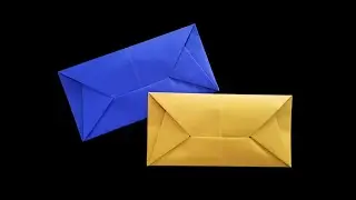 Como fazer ENVELOPE DE PAPEL - ORIGAMI