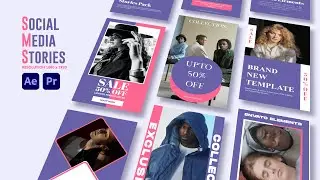 Social Media Stories (After Effects & Premiere pro template) Videohive