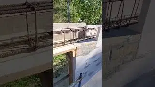 #116 Армирование балки углового окна
