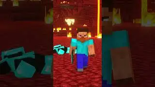 Minecraft Steve Turned Into Herobrine 