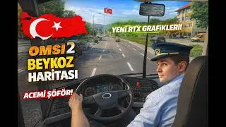OMSI 2🔴OTOKAR KENT 290LF -  YOLCU GÖZÜNDEN SÜRÜŞ! BEYKOZ MAP V3 / G29