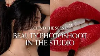 Beauty Portrait Photography in the Studio – Behind the Scenes