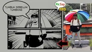 edit foto menjadi komik