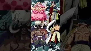 Kaido and big mom vs Roger and White Beard #shorts #anime #onepiece