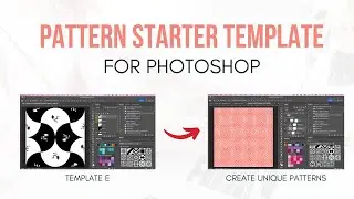 Pattern Template for Photoshop - Version E