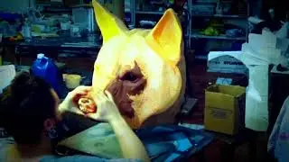 Produção cabeça de Cachorro