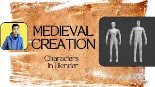 Medieval Creation: Characters modeling | character creation | Low Poly Characters