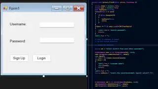 C# Windows Forms Login & Signup System with Database | Full Project