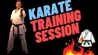 Karate Training - Karate Kid / Cobra Kai / Full Session for Beginners