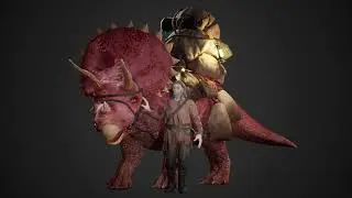 Ark dino and rider turntable