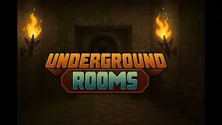 New Secret Minecraft Underground Rooms - Ember's Underground Rooms Mod Review