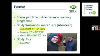 Masters in Organic Farming - NOTS / SRUC Virtual Open Evening Event