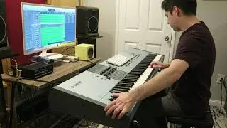 Playing a Guitar Solo on the Keyboard!
