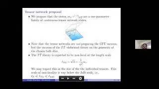 GQFI-WST Seminar: Onkar Parrikar "Building tensor networks for holographic states "