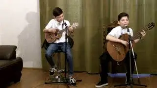 Hank Williams - Hey Good Lookin, Performed by Gabriel & Levan Gambashidze