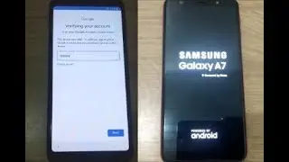 Bypass google account Samsung Galaxy A7 2019 9.0