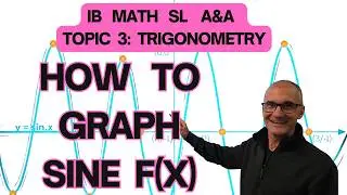 How to Graph Trig Functions, Sine Graph