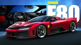Ferrari F80 Hypercar (1200 HP) - Bu Süper Araba Aklınızı Başınızdan Alacak!
