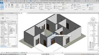 3D HOUSE PLAN DISSING IN REVIT