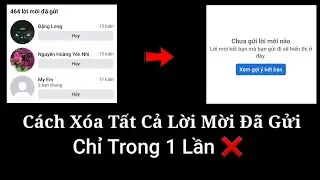 Hào GM | Cách Xóa Tất Cả Các Lời Mời Kết Bạn Đã Gửi Trên Facebook