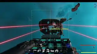 Starbase - Laser designator torpedo guided mining lasers mouse control