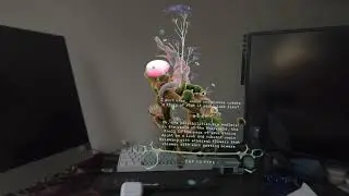 Chatting with the Wisp AI on the Apple Vision Pro