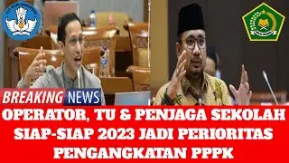 Tenaga Operator TU dan Penjaga Sekolah Siap Siap 2023 Jadi Perioritas Pengangkatan PPPK Tendik