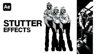 Rotoscope STUTTER Effects in After Effects (Tutorial)