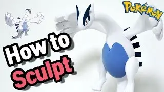 Making Lugia legendary Pokemon in Clay