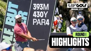FULL HIGHLIGHTS: Round 1 | LIV Golf Miami | 2024