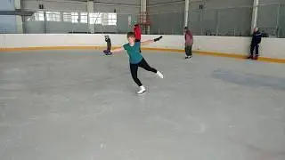 Фигурное катание. Вращение. ФОК Мещерский.