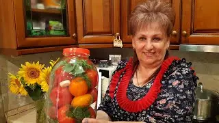 Быстро, просто, очень вкусно! Помидоры на зиму!