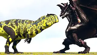 The Primal Path GIGA (TLC) vs. MONSTERS and LIQUEFIED DINOS | ARK Dino Battle 🦎