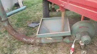 Duvaljka (Turbina) za zitarice | Istovar psenice