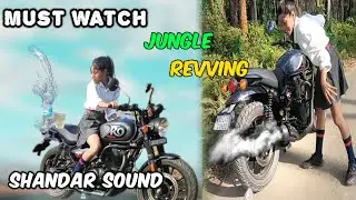 Bullet Hunter 350 Ki Dhamakedar Revving Sound! Glass Mein Pani Aur Mast Rev | 3dsr Rider Vlogs