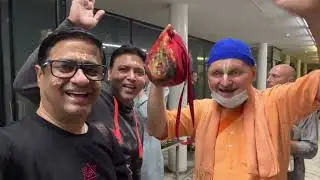 Krishna Janmashtami 2021,with Indian Ambassador of Russia 🇷🇺. ISKCON Russia