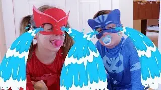 PJ Masks get turned into Babies! | LIVE 24/7 🔴 | Kids Cartoon | Video for Kids 